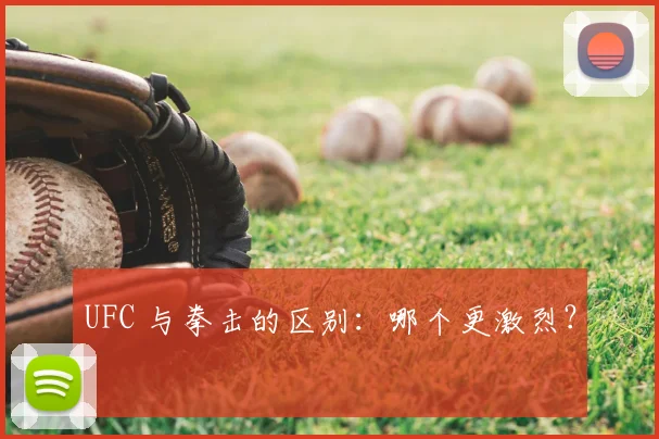 UFC 与拳击的区别:哪个更激烈?