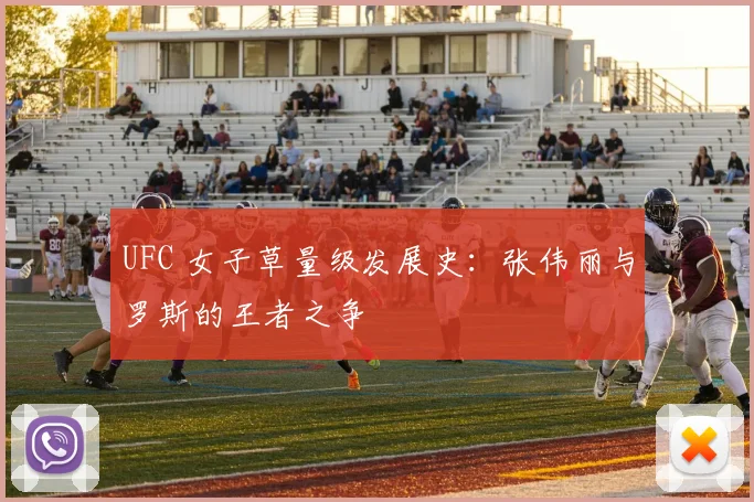 UFC 女子草量级发展史:张伟丽与罗斯的王者之争